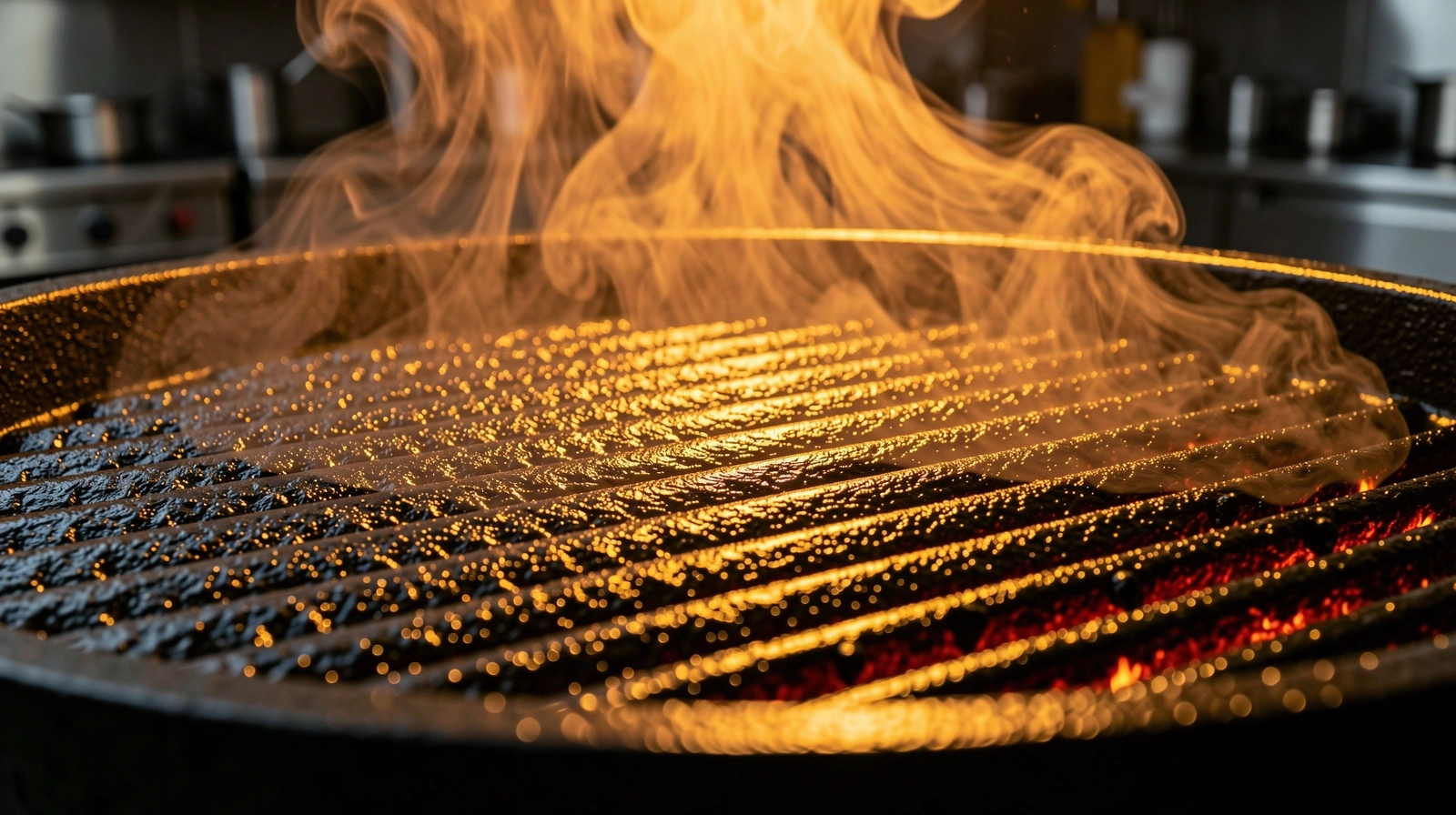 The heat of our kitchen