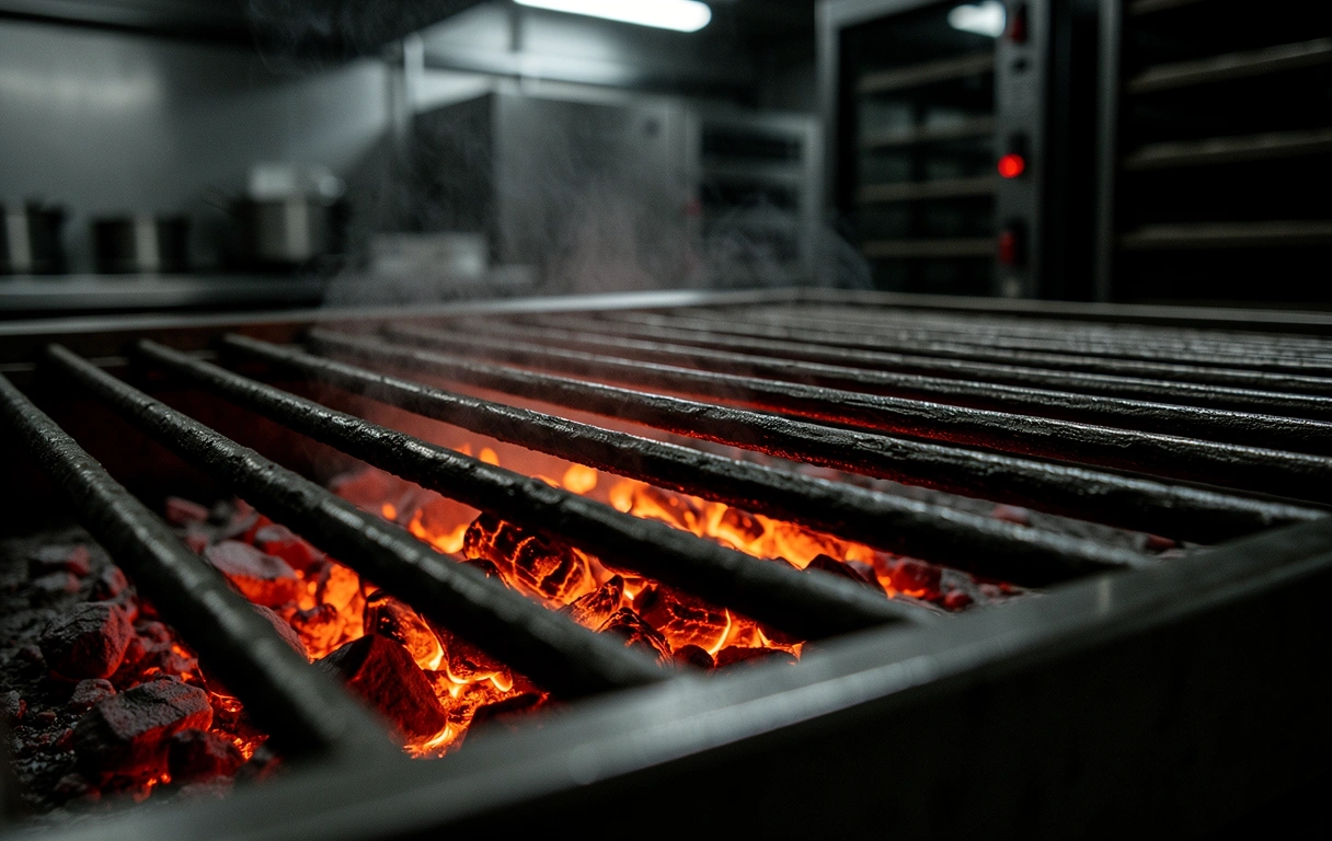 Industrial oven textures