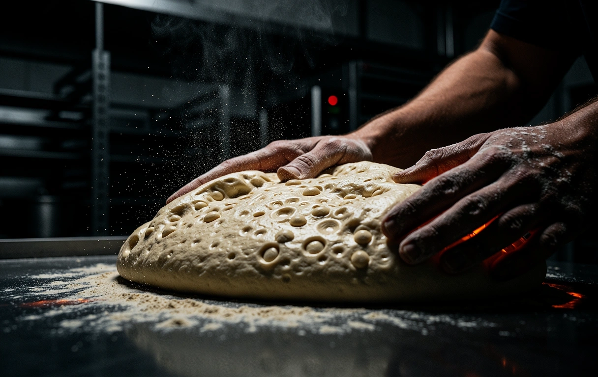 Artisanal dough preparation