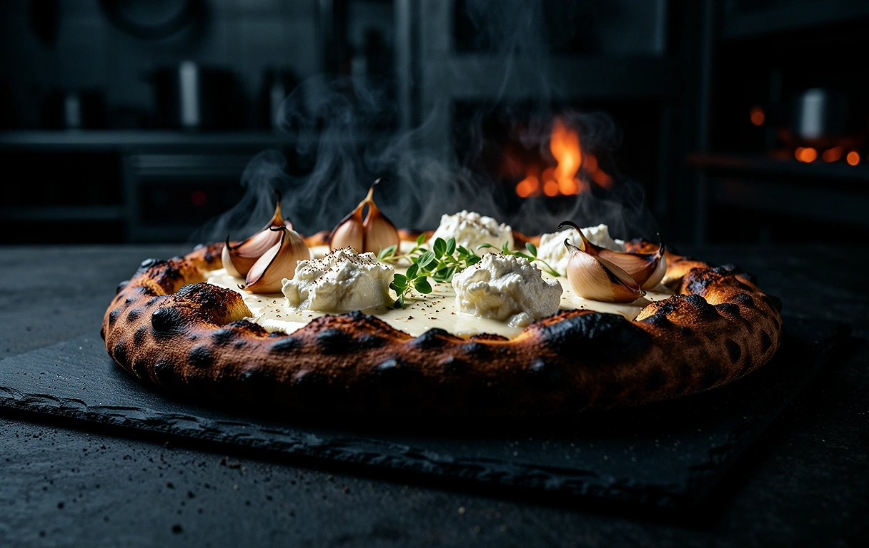 White Garlic Slab